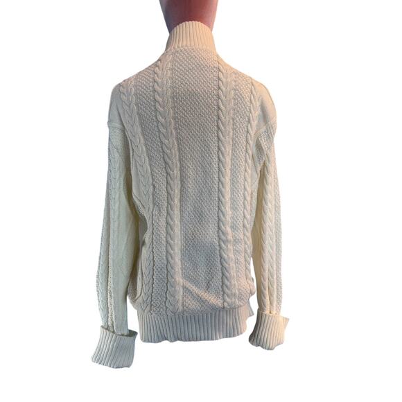 NWT The Bradford Exchange Cotton Sweater Jacket Lined Pockets Irish Blessing L - Picture 4 of 10